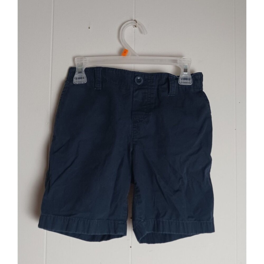 Lands' End - Youth Boys Small (6-7) Navy Pocket Shorts Waist 20" Inseam 6"